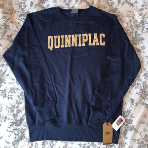 Navy Blue Quinnipiac Crewneck Sweatshirt